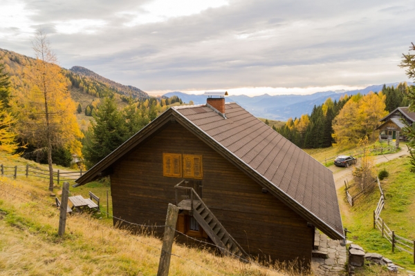 Göriacheralm Hütte - mit Aussicht