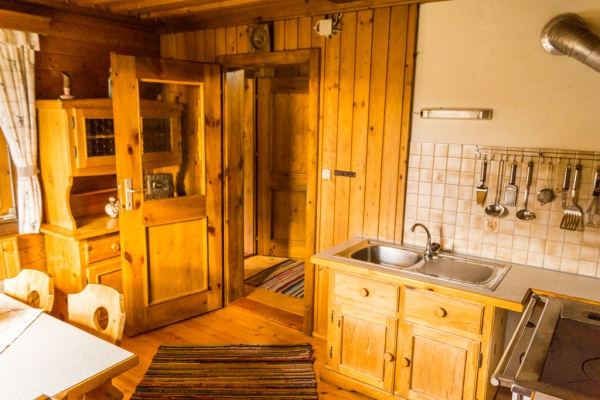 Göriacheralm Hütte - Wohnküche