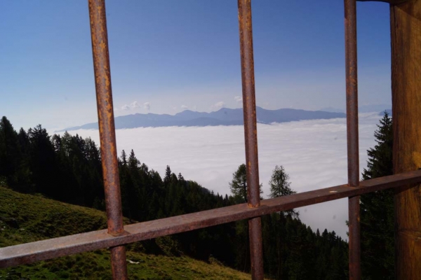 Tröbacheralm Hütte - Schlafzimmer mit Aussicht